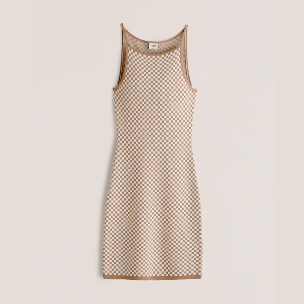 NWT Abercrombie Jacquard Mini Sweater Dress